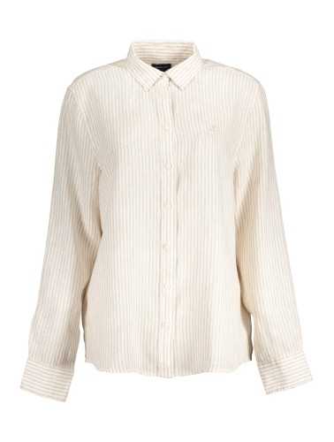 GANT CAMICIA MANICHE LUNGHE DONNA BEIGE