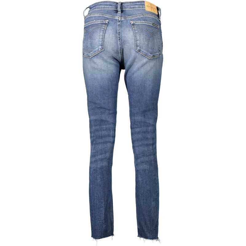 CALVIN KLEIN JEANS DENIM DONNA BLU