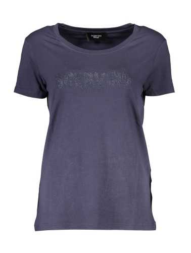 SCERVINO STREET T-SHIRT MANICHE CORTE DONNA BLU