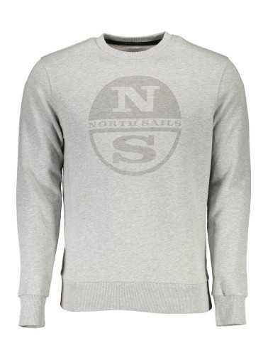 NORTH SAILS SWEATSHIRT WITHOUT ZIP MAN GRAY