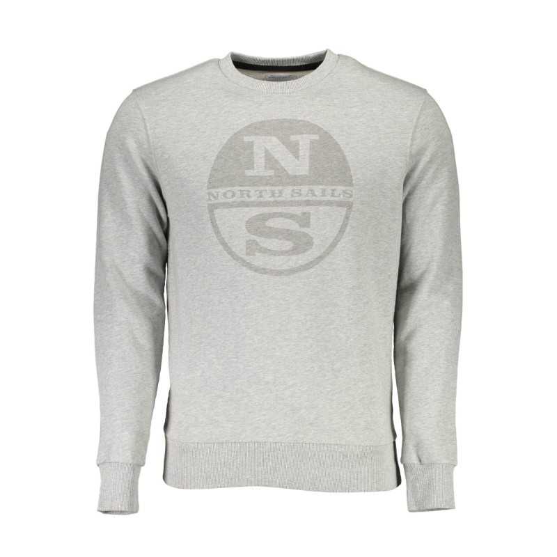 NORTH SAILS FELPA SENZA ZIP UOMO GRIGIO