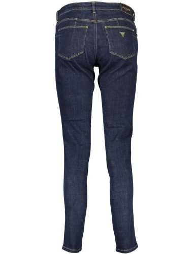 GUESS JEANS JEANS DENIM WOMAN BLUE