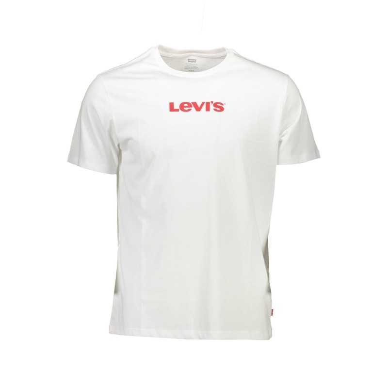 LEVI'S T-SHIRT MANICHE CORTE UOMO BIANCO