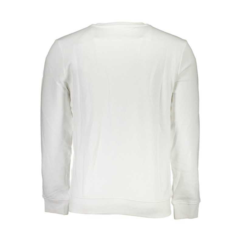 GUESS JEANS SWEATSHIRT WITHOUT ZIP MAN WHITE