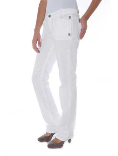 PHARD PANTALONE DONNA BIANCO