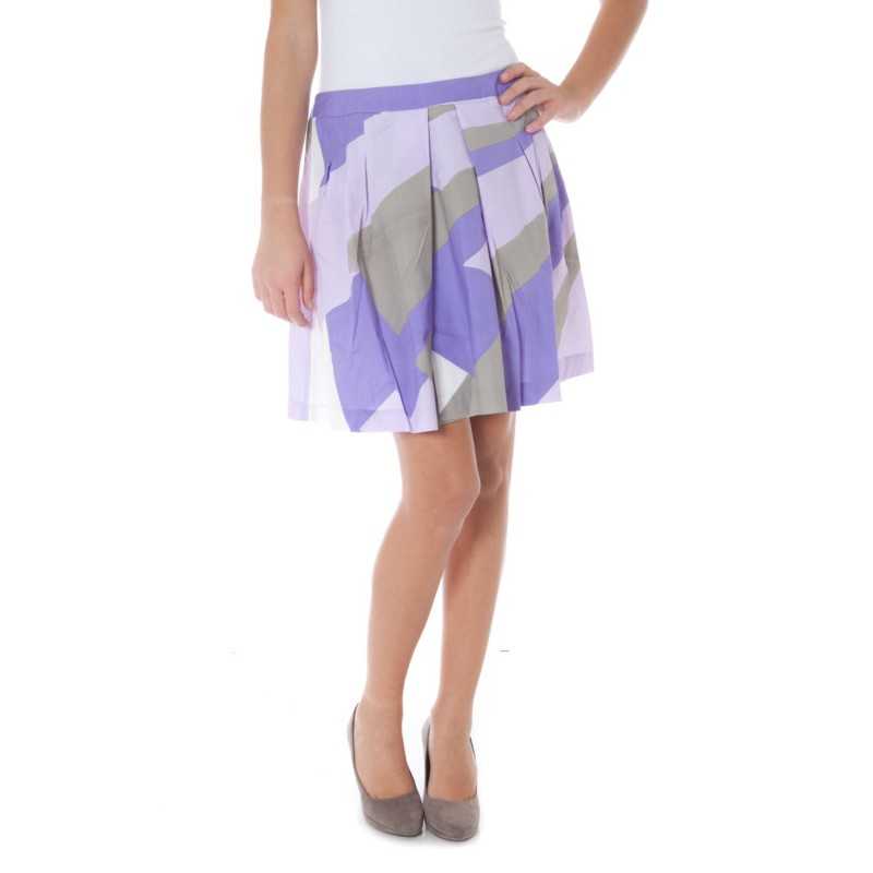 PHARD SHORT SKIRT WOMAN PURPLE