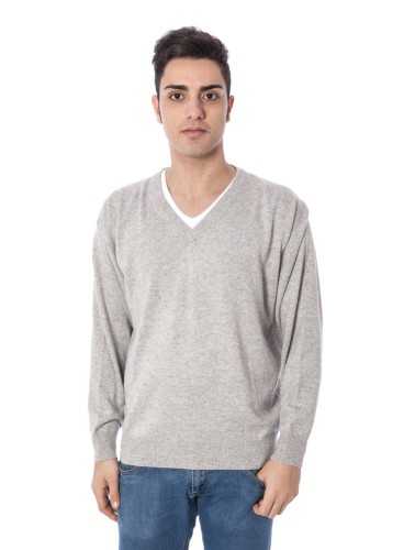 YUKO MEN'S GRAY SWEATER