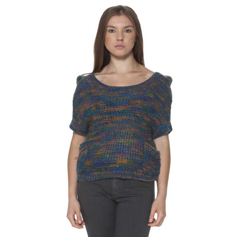 GINGER WOMEN'S BLUE SWEATER