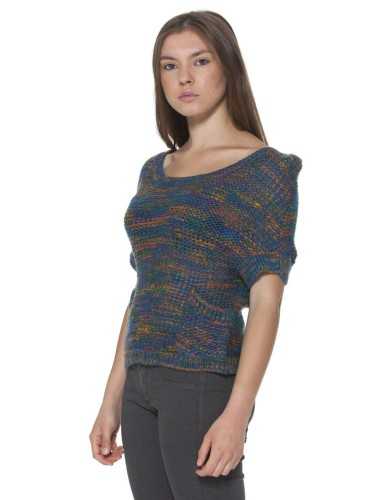 GINGER WOMEN'S BLUE SWEATER