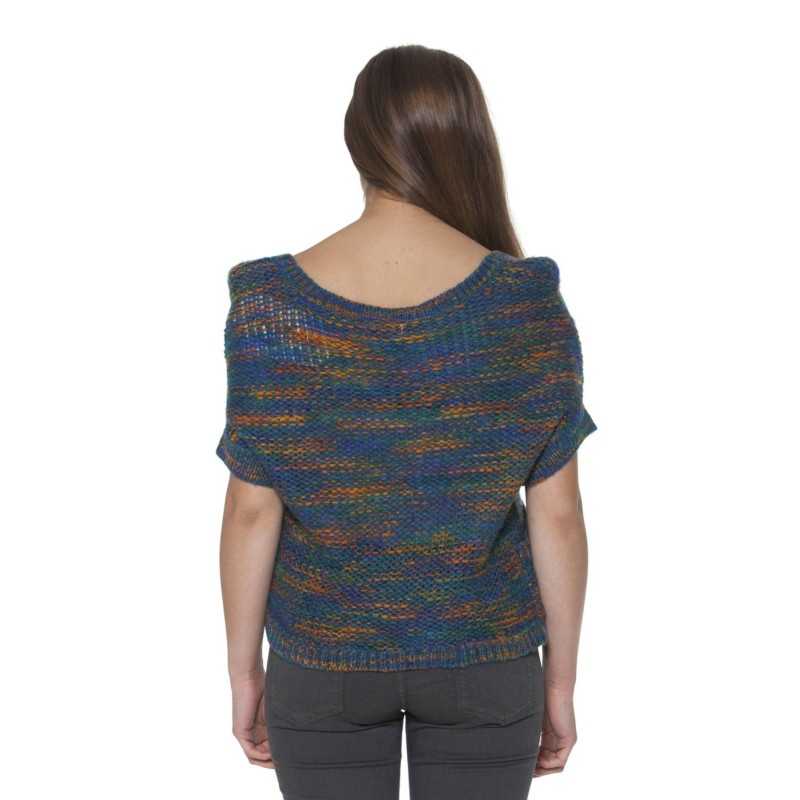 GINGER WOMEN'S BLUE SWEATER