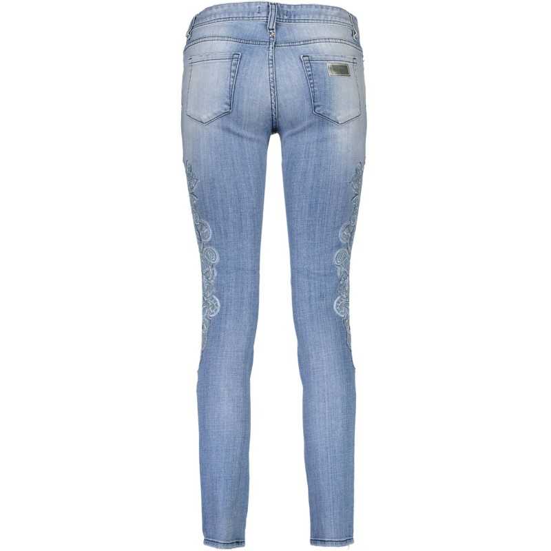 JUST CAVALLI JEANS DENIM DONNA AZZURRO