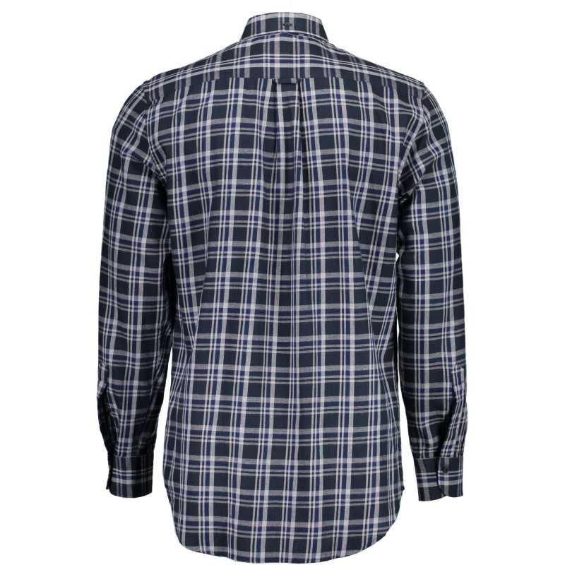 GANT CAMICIA MANICHE LUNGHE UOMO BLU