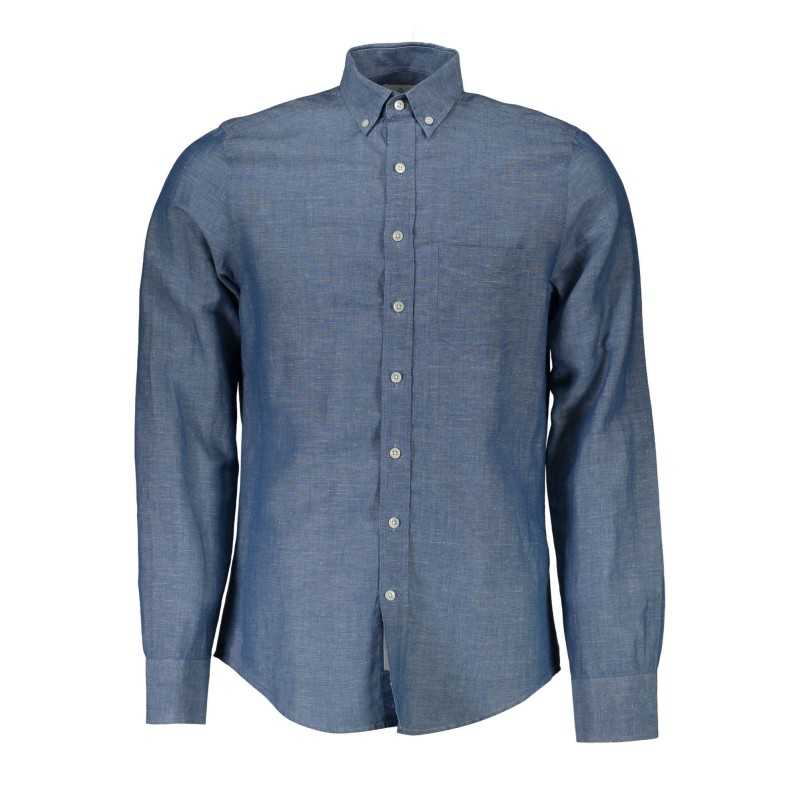 GANT MEN'S BLUE LONG SLEEVE SHIRT