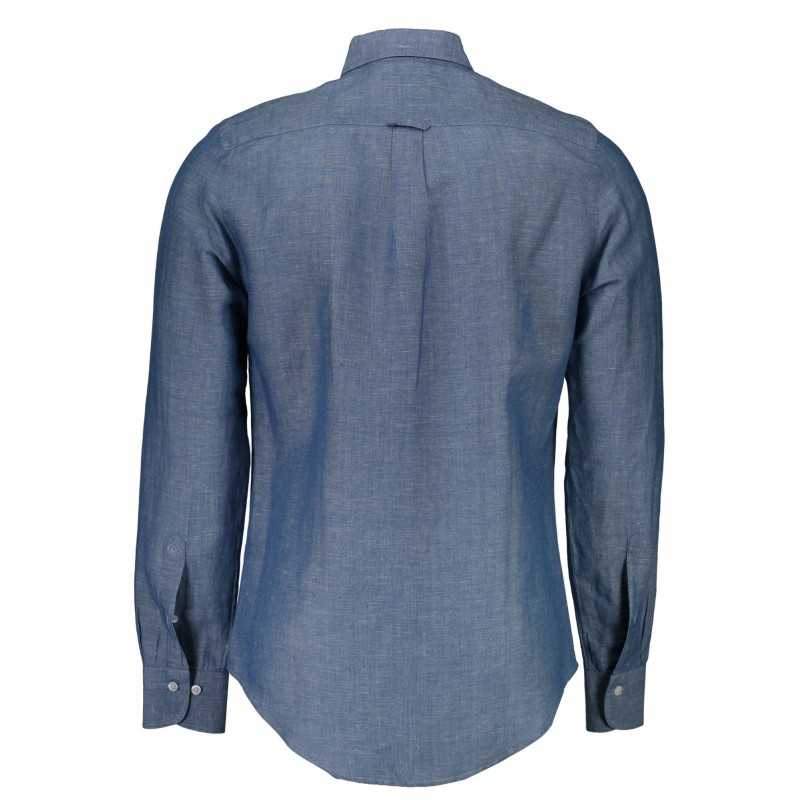 GANT MEN'S BLUE LONG SLEEVE SHIRT