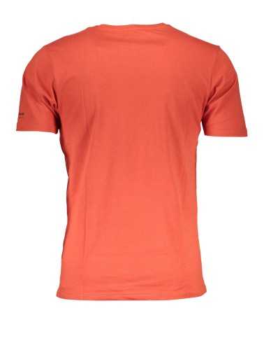 GAS MEN'S SHORT SLEEVE T-SHIRT ORANGE