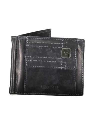 LANCETTI BLACK MEN'S WALLET