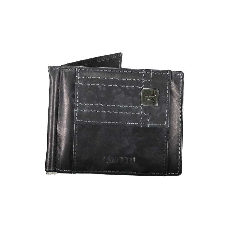 LANCETTI BLACK MEN'S WALLET