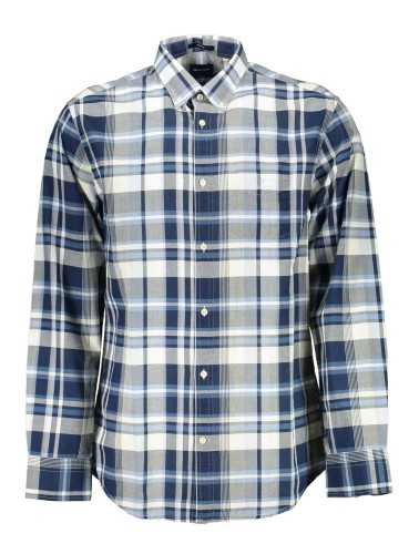 GANT MEN'S BLUE LONG SLEEVE SHIRT