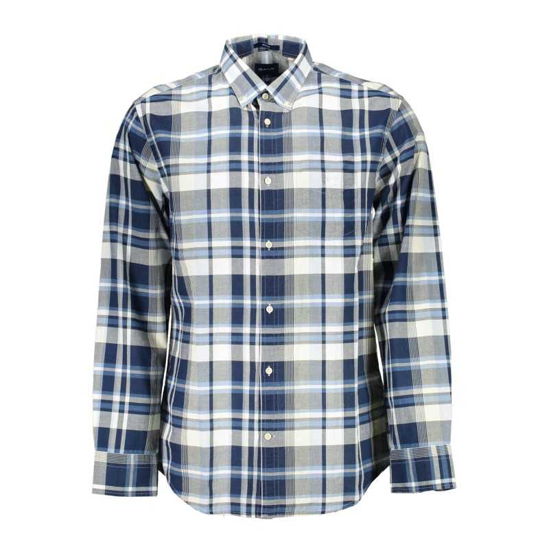 GANT MEN'S BLUE LONG SLEEVE SHIRT