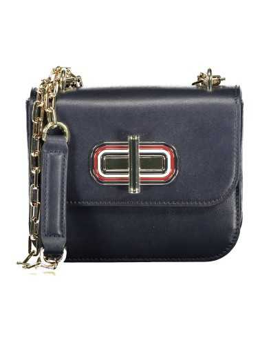 TOMMY HILFIGER BLUE WOMAN SHOULDER BAG