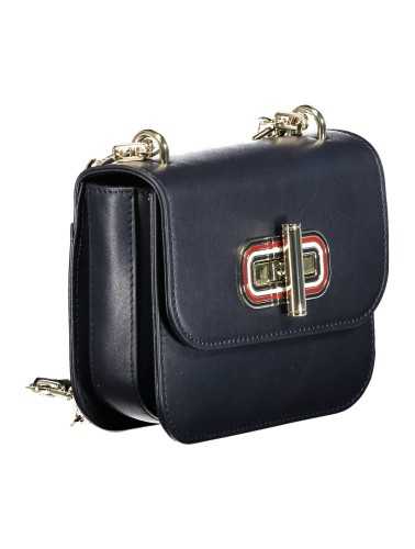 TOMMY HILFIGER BLUE WOMAN SHOULDER BAG