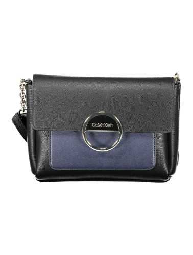 CALVIN KLEIN BLACK WOMAN SHOULDER BAG