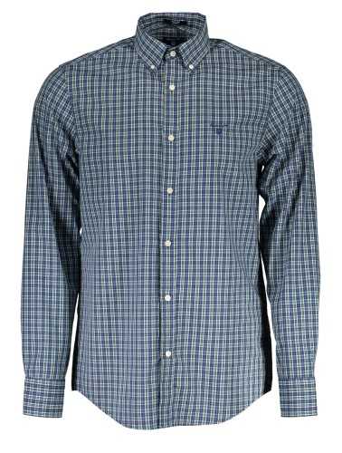 GANT MEN'S GREEN LONG SLEEVE SHIRT