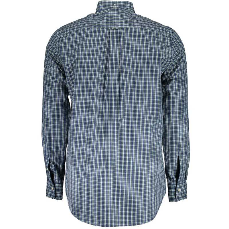 GANT MEN'S GREEN LONG SLEEVE SHIRT