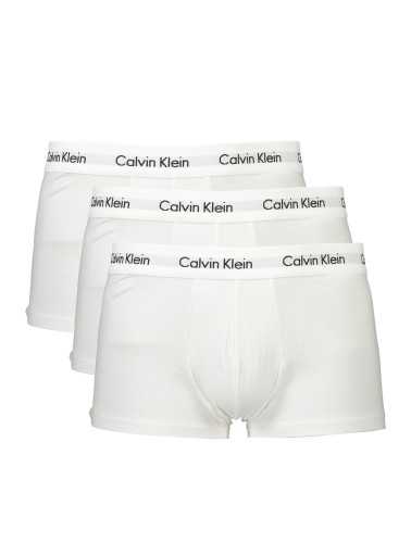 CALVIN KLEIN WHITE MEN'S BOXER