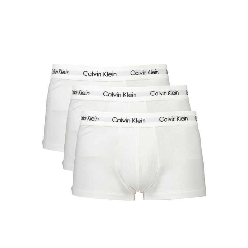 CALVIN KLEIN WHITE MEN'S BOXER