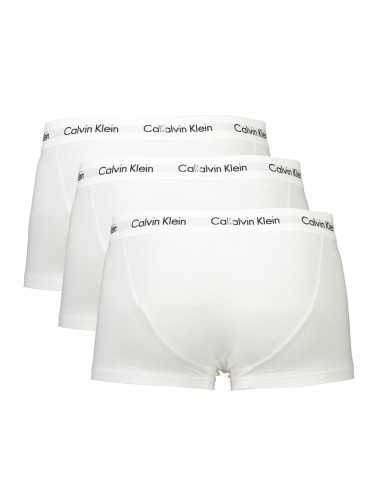 CALVIN KLEIN WHITE MEN'S BOXER