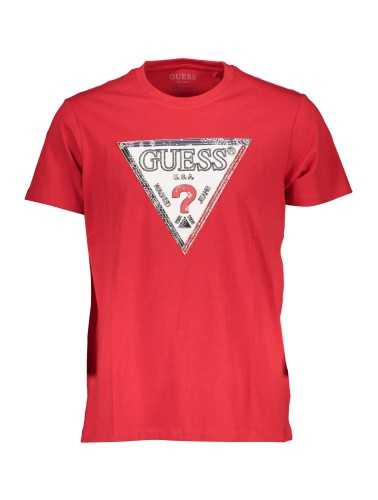 GUESS JEANS RED MAN SHORT SLEEVE T-SHIRT