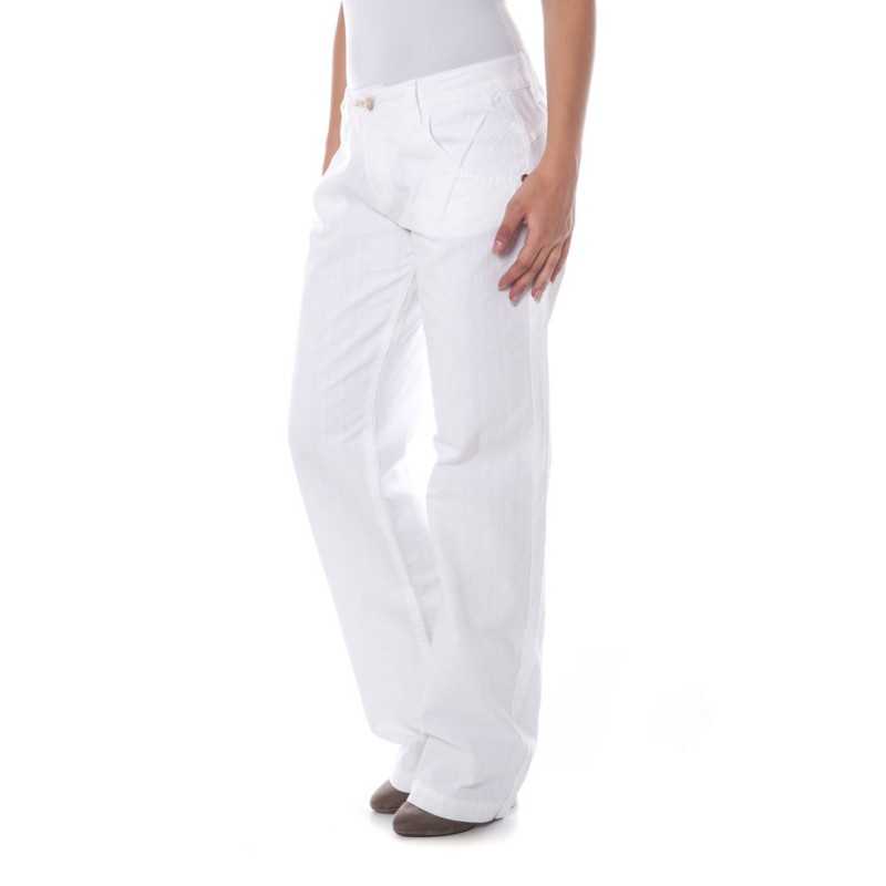 PHARD WHITE WOMAN TROUSERS