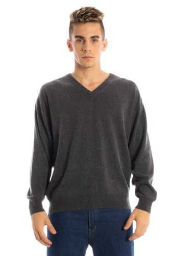 YUKO MEN'S GRAY SWEATER