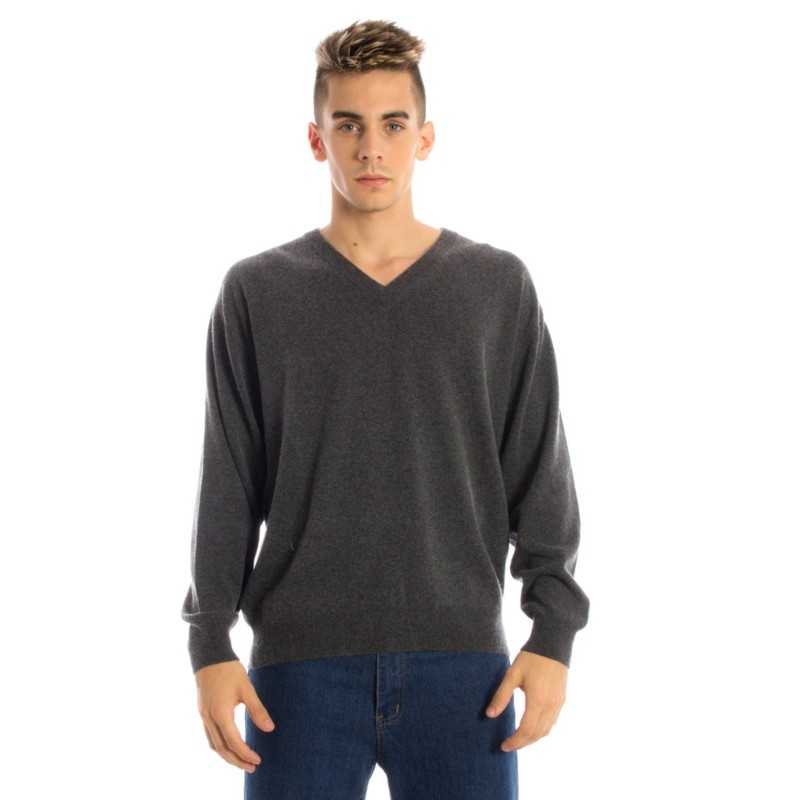 YUKO MEN'S GRAY SWEATER