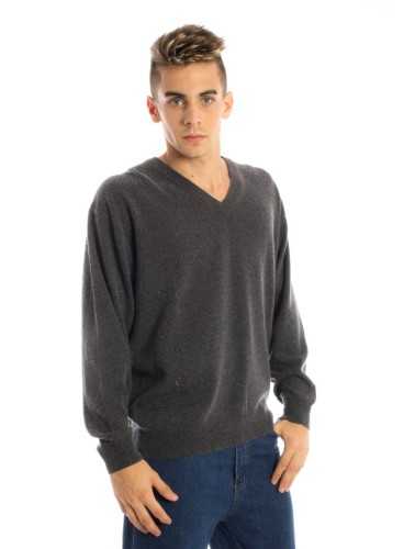 YUKO MEN'S GRAY SWEATER