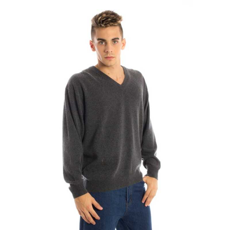 YUKO MEN'S GRAY SWEATER