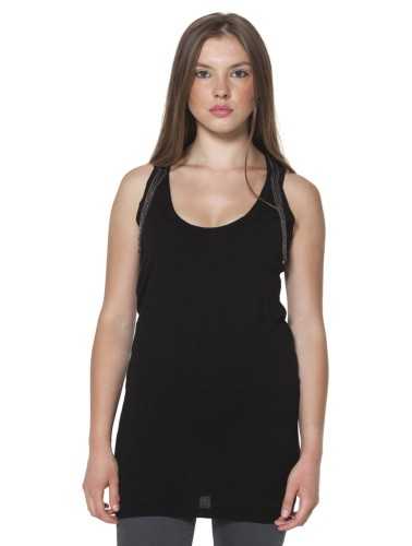 FRED PERRY WOMEN'S BLACK TANK