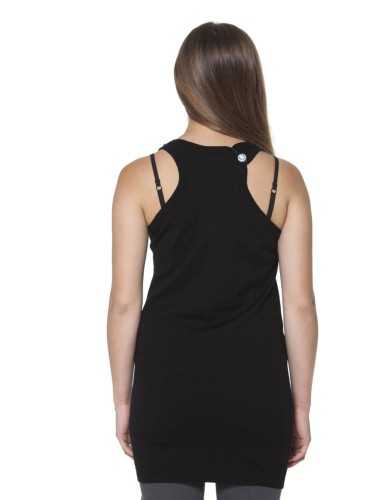 FRED PERRY WOMEN'S BLACK TANK