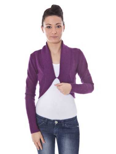 DATCH SHRUG LONG SLEEVES PURPLE WOMAN