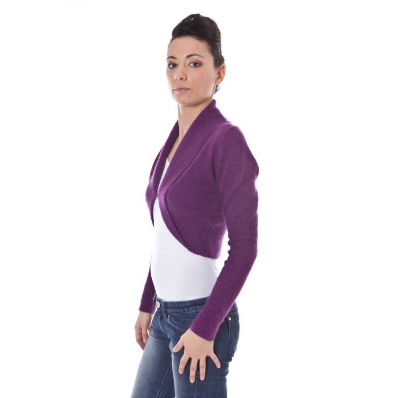 DATCH SHRUG LONG SLEEVES PURPLE WOMAN