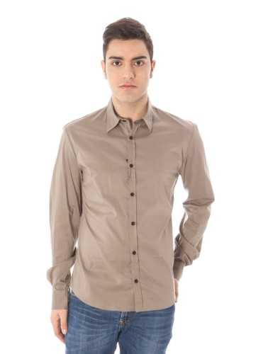 COSTUME NATIONAL CAMICIA MANICHE LUNGHE UOMO VERDE