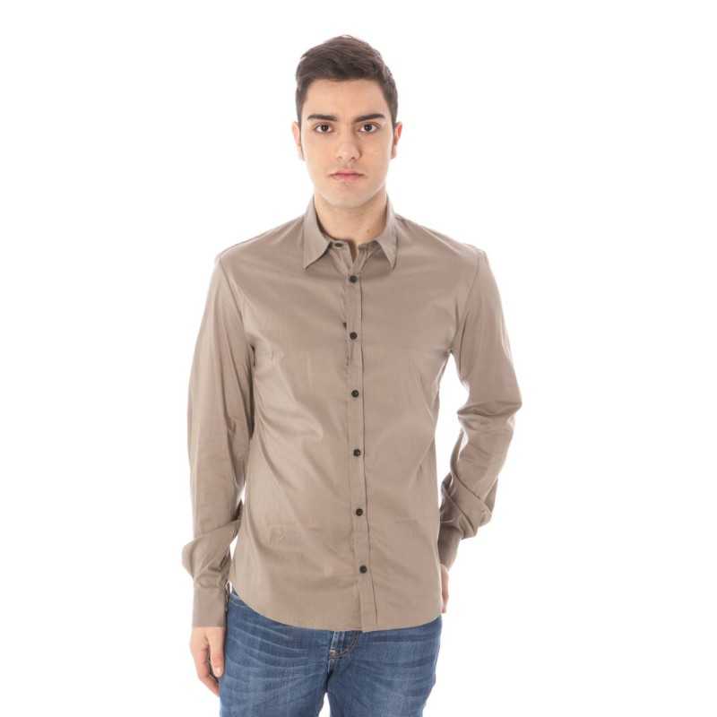 COSTUME NATIONAL GREEN MAN LONG SLEEVE SHIRT