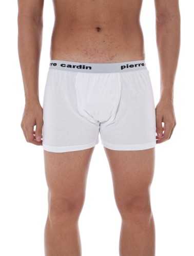 PIERRE CARDIN MEN'S WHITE BOXER