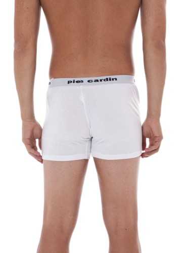 PIERRE CARDIN MEN'S WHITE BOXER