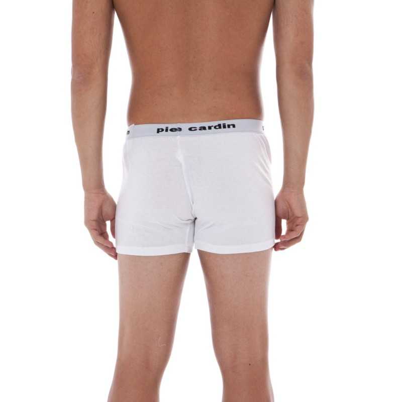 PIERRE CARDIN MEN'S WHITE BOXER