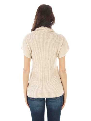 FRED PERRY WOMEN'S BEIGE SWEATER