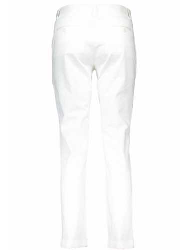 GANT WOMEN'S WHITE TROUSERS