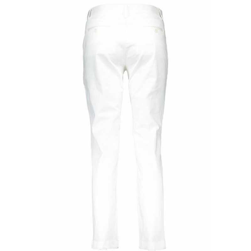 GANT WOMEN'S WHITE TROUSERS