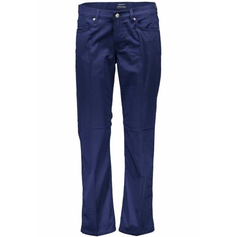 GANT WOMEN'S BLUE TROUSERS